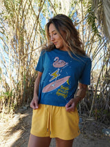 Single Flamingo Boxy Tee