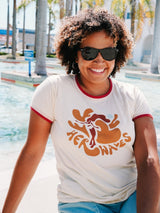 Wave Dancer Outerbanks Ringer Tee