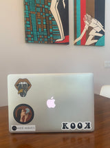 her waves surf sticker kook