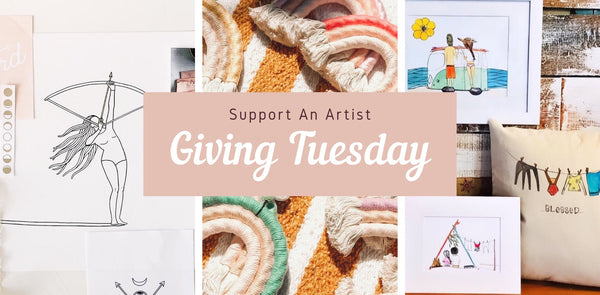 Giving Tuesday - Supporting amazing female artists and creatives