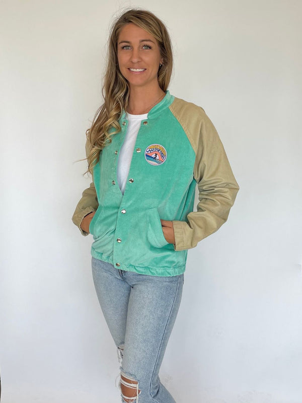 Surf Club Corduroy Jacket - Teal