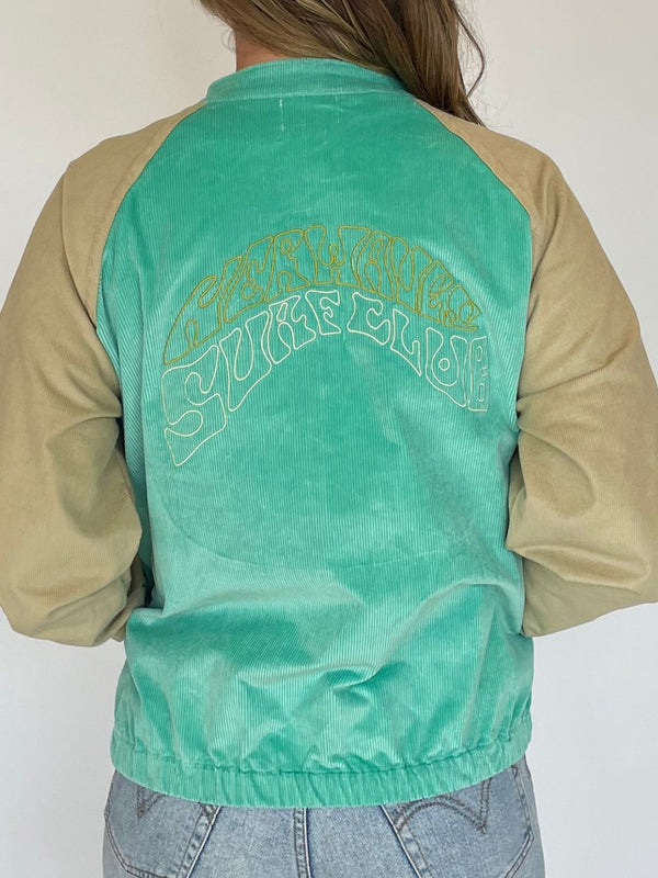 Surf Club Corduroy Jacket - Teal