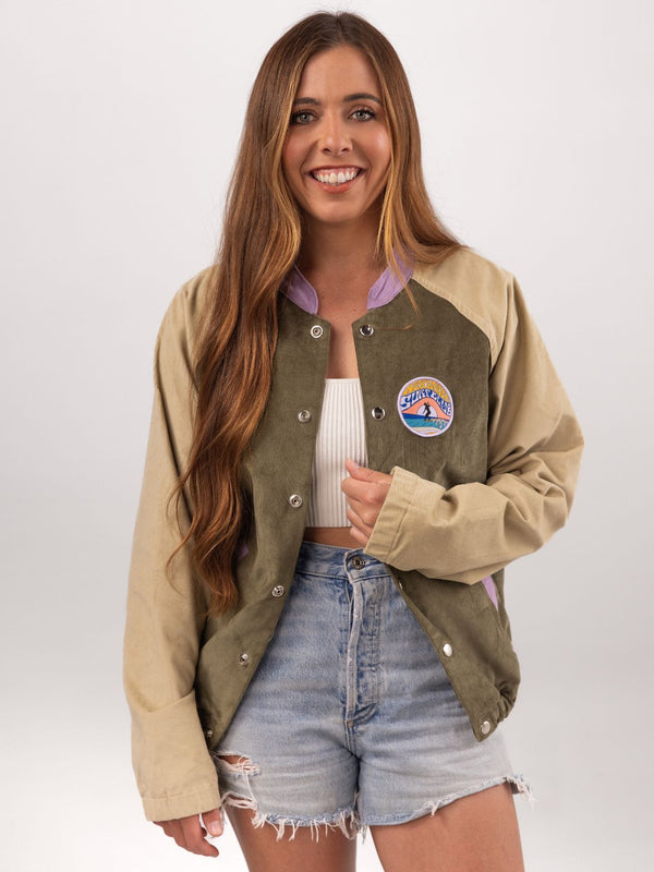 Surf Club Corduroy Jacket - Olive