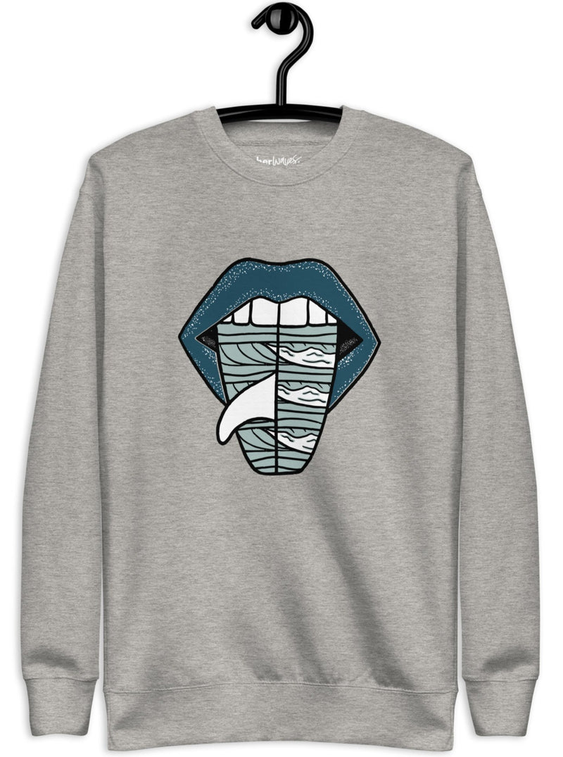 Rolling Single Waves Crewneck