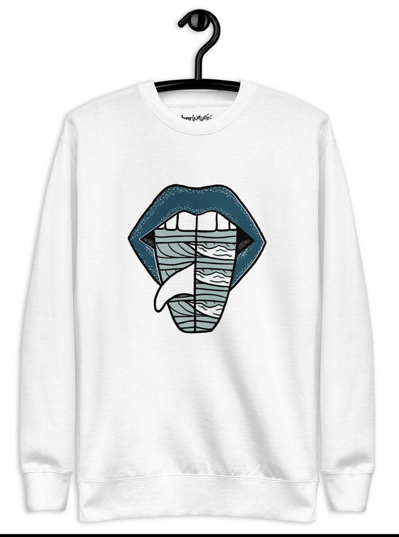 Rolling Single Waves Crewneck