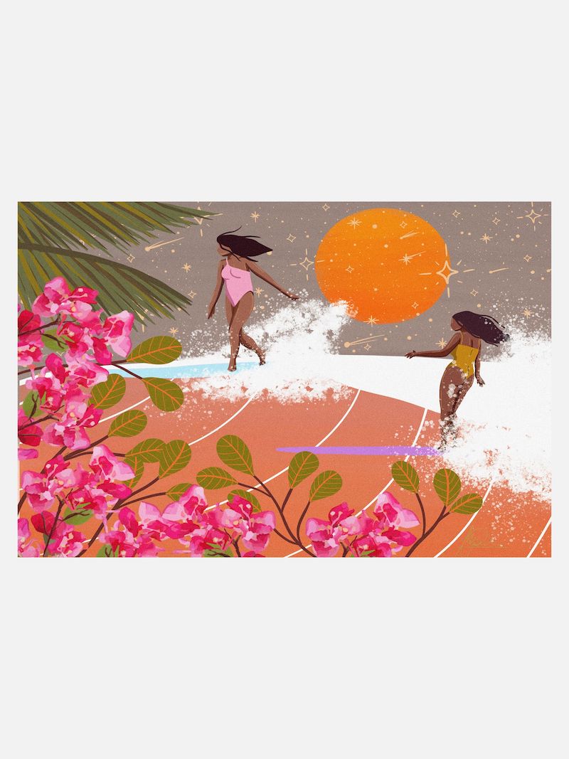 Cosmic Sunset Print