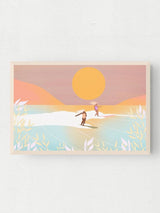 Cotton Candy Swell Print