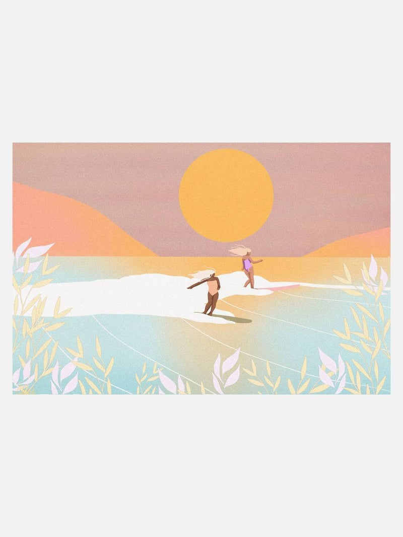 Cotton Candy Swell Print