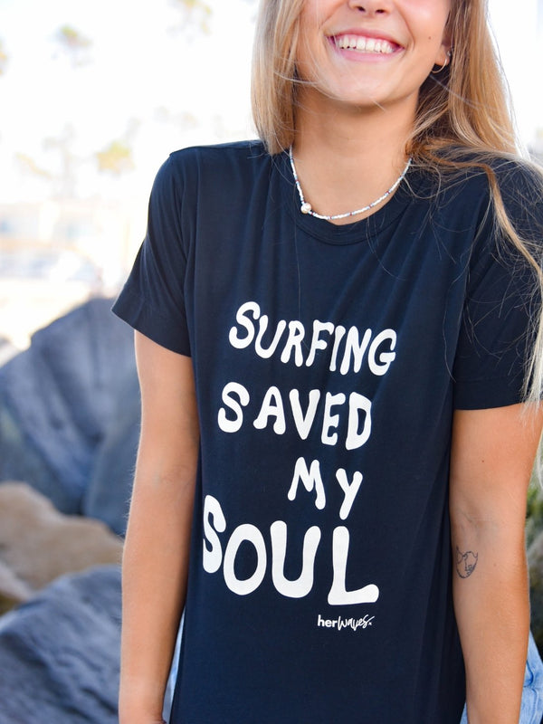Surfing Saved My Soul Classic Tee