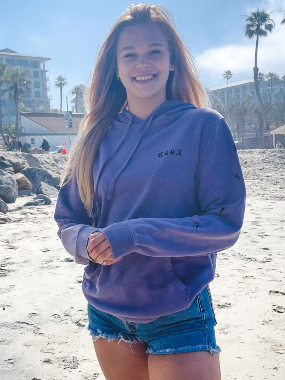 Kook Surf Hoodie | Cozy Fleece – Her Waves