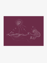 Moonlight Waves Print