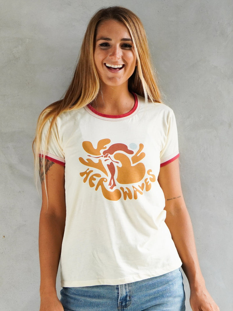 Wave Dancer Outerbanks Ringer Tee