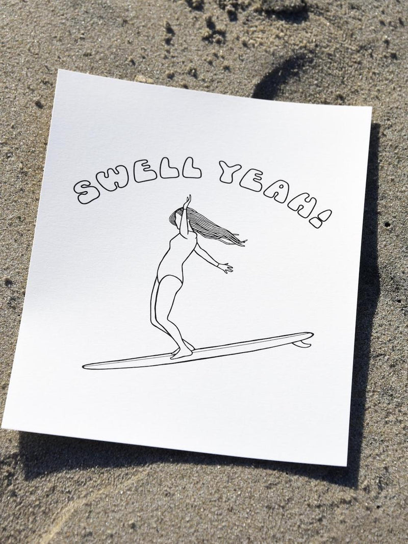 Swell Yeah Print